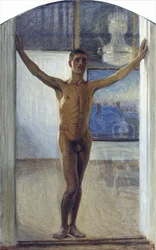 Nude Young Man